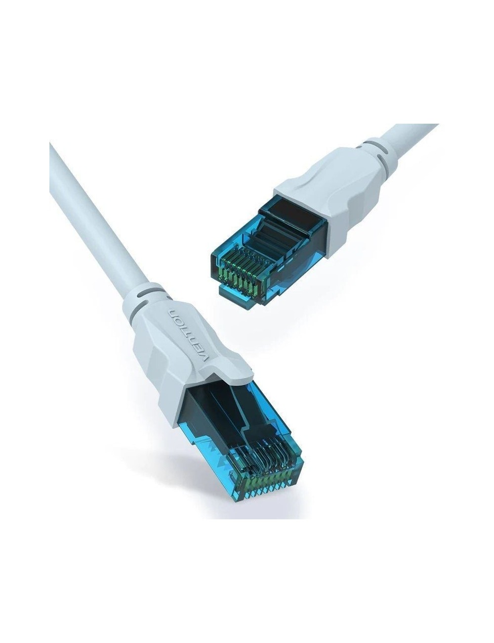 Cable de Red RJ45 UTP Vention VAP-A10-S075 Cat.5e/ 75cm/ Azul y Negro