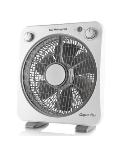 Ventilador de Suelo Orbegozo Box Fan BF 0138/ 40W/ 6 Aspas 30cm/ 3 velocidades