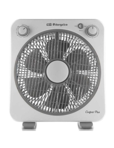 Ventilador de Suelo Orbegozo Box Fan BF 0138/ 40W/ 6 Aspas 30cm/ 3 velocidades
