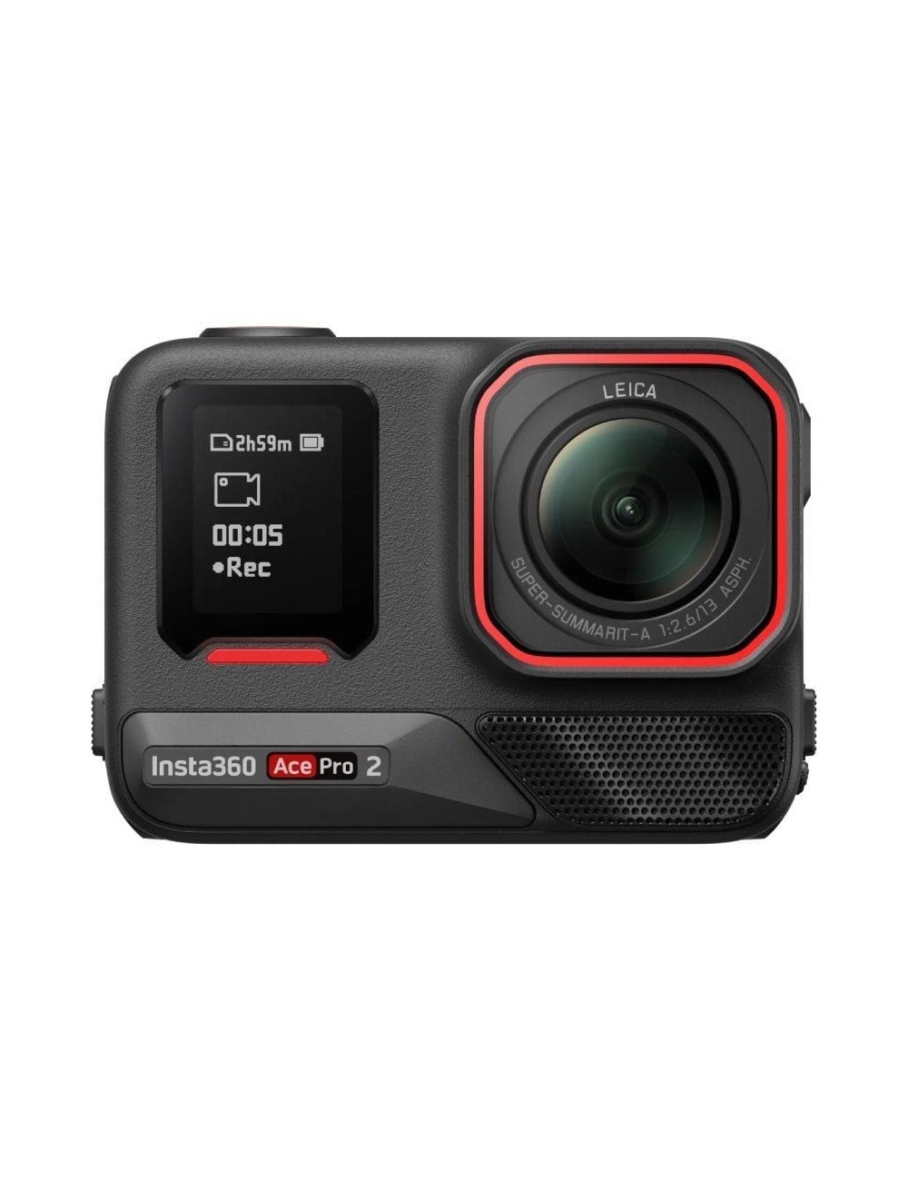 Cámara Digital Deportiva Insta360 Ace Pro 2 Pack de 2 Baterías/ 8K/ Ángulo de visión 180º/ Negra