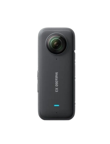 Cámara Digital Deportiva Insta360 X3/ 5.7K/ Ángulo de visión 360º/ Negra