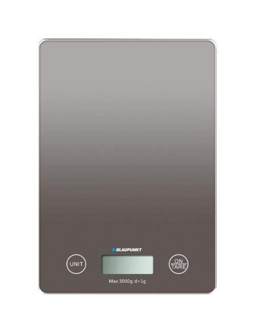 Báscula de Cocina Electrónica Blaupunkt BP4012/ hasta 5kg/ Gris