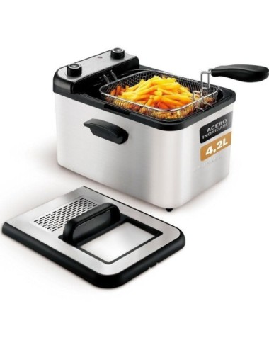 Freidora Grunkel Maxi Fry Pro/ 3000W/ Capacidad 4.2L