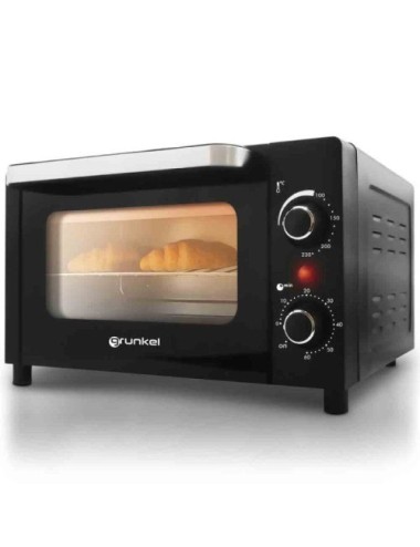 Horno de Sobremesa Grunkel HR-10MINI/ 1600W/ Capacidad 10L/ Negro