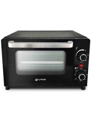 Horno de Sobremesa Grunkel HR-10MINI/ 1600W/ Capacidad 10L/ Negro