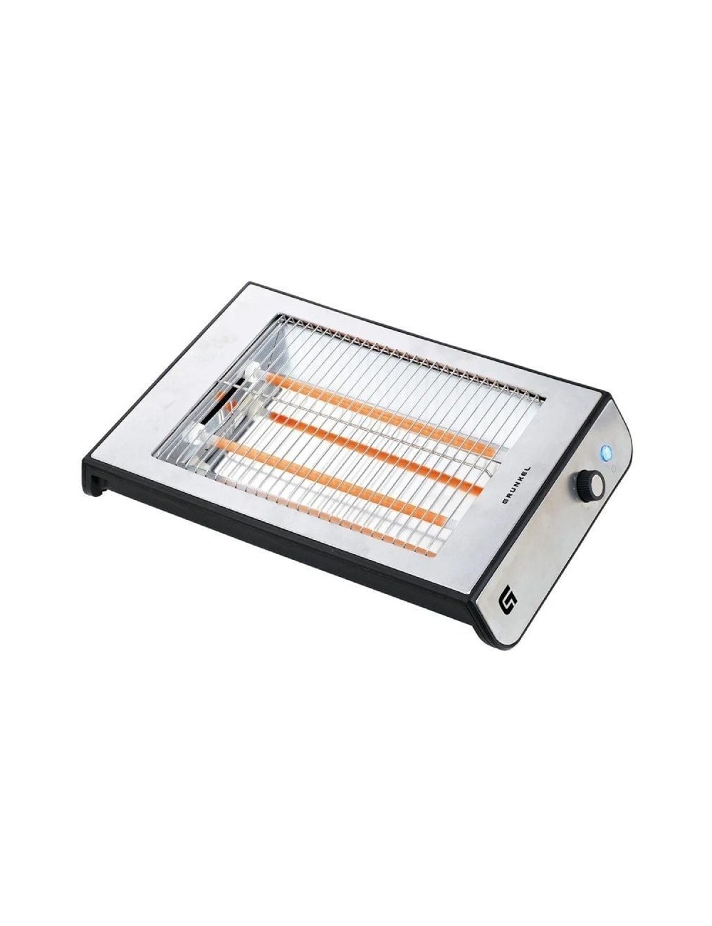 Tostador Grunkel TSP-INOX/ 600W/ Plata