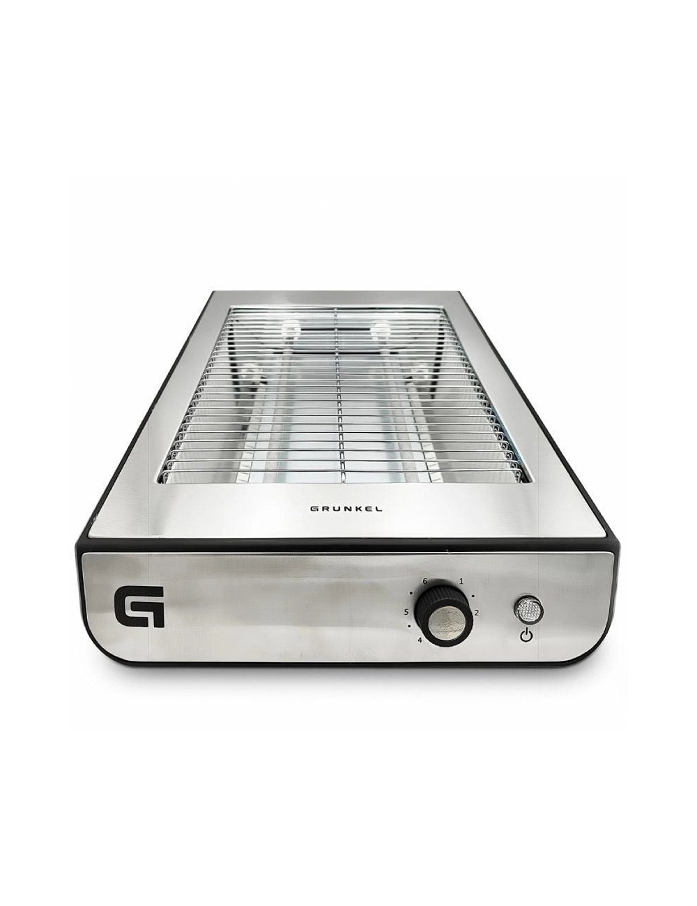 Tostador Grunkel TSP-INOX/ 600W/ Plata