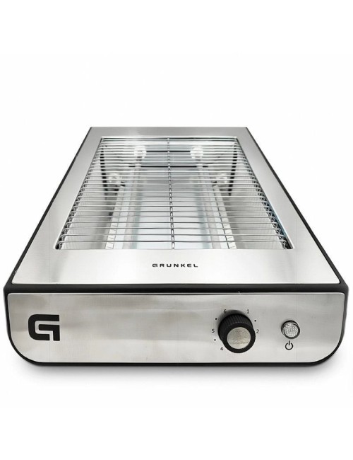 Tostador Grunkel TSP-INOX/ 600W/ Plata
