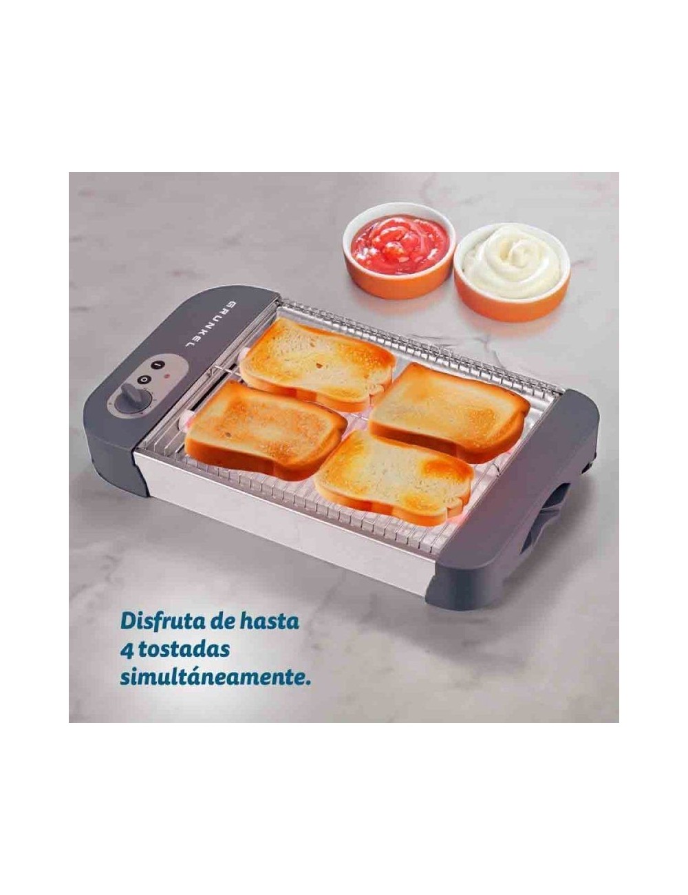 Tostador Grunkel TSP-MINISIZE/ 300W/ Azul
