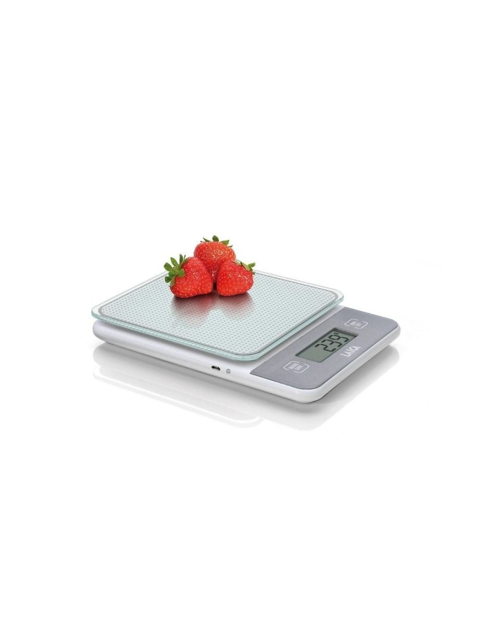 Báscula de Cocina Electrónica Laica KS1320/ hasta 5kg/ Plata