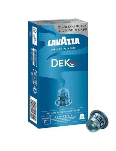 Cápsula Lavazza Espresso Decaf Descafeinado para cafeteras Nespresso/ Caja de 10