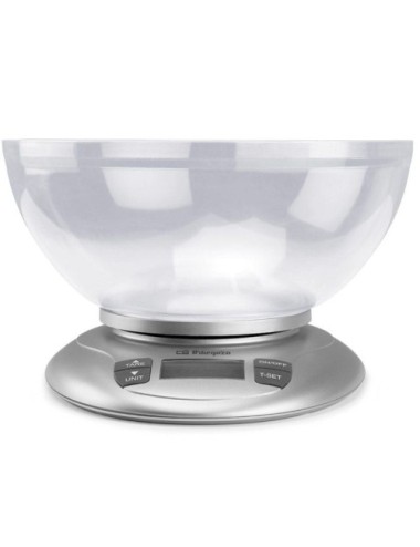 Báscula de Cocina Electrónica Orbegozo PC 2017 A/ hasta 3.5kg/ Plata