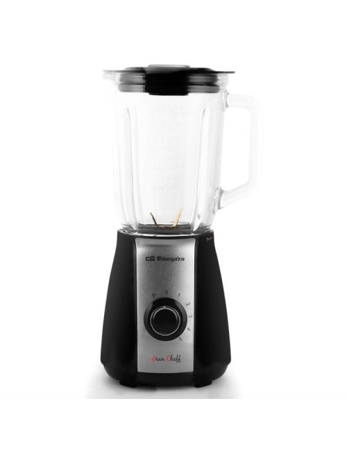 Batidora de vaso Orbegozo BV 6575/ 600W/ 5 Velocidades/ Capacidad 1.5L