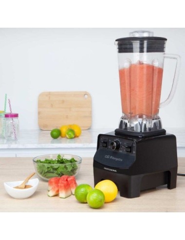 Batidora de vaso Orbegozo BV 9650 A/ 1500W/ 10 Velocidades/ Capacidad 2L