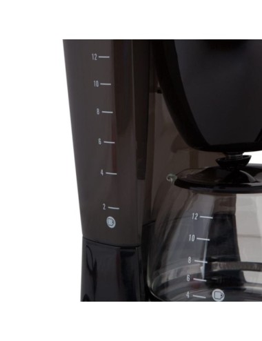 Cafetera de Goteo Orbegozo CG 4060N/ 12 Tazas/ Negra