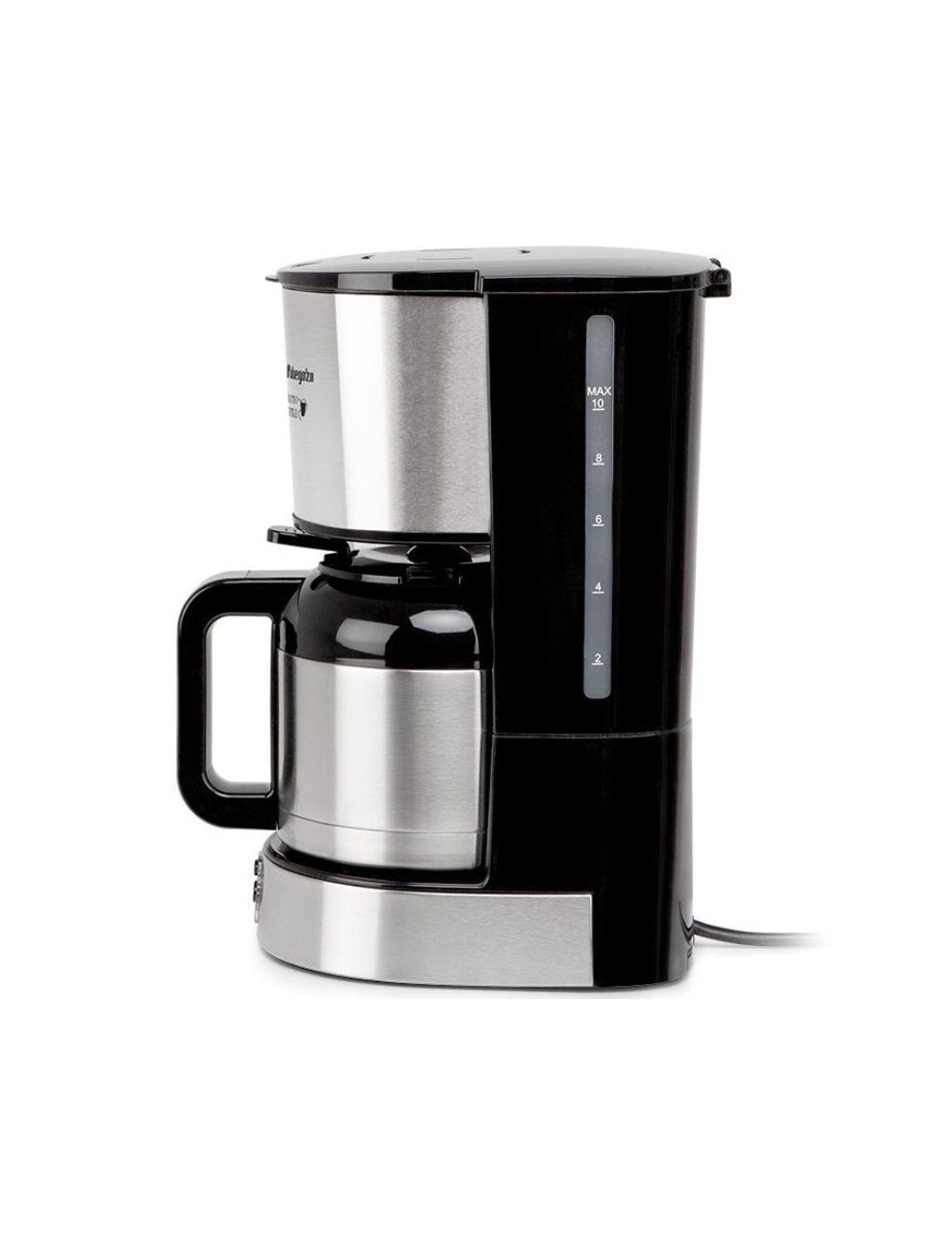 Cafetera de Goteo Orbegozo CG 5020/ 12 Tazas/ Plata
