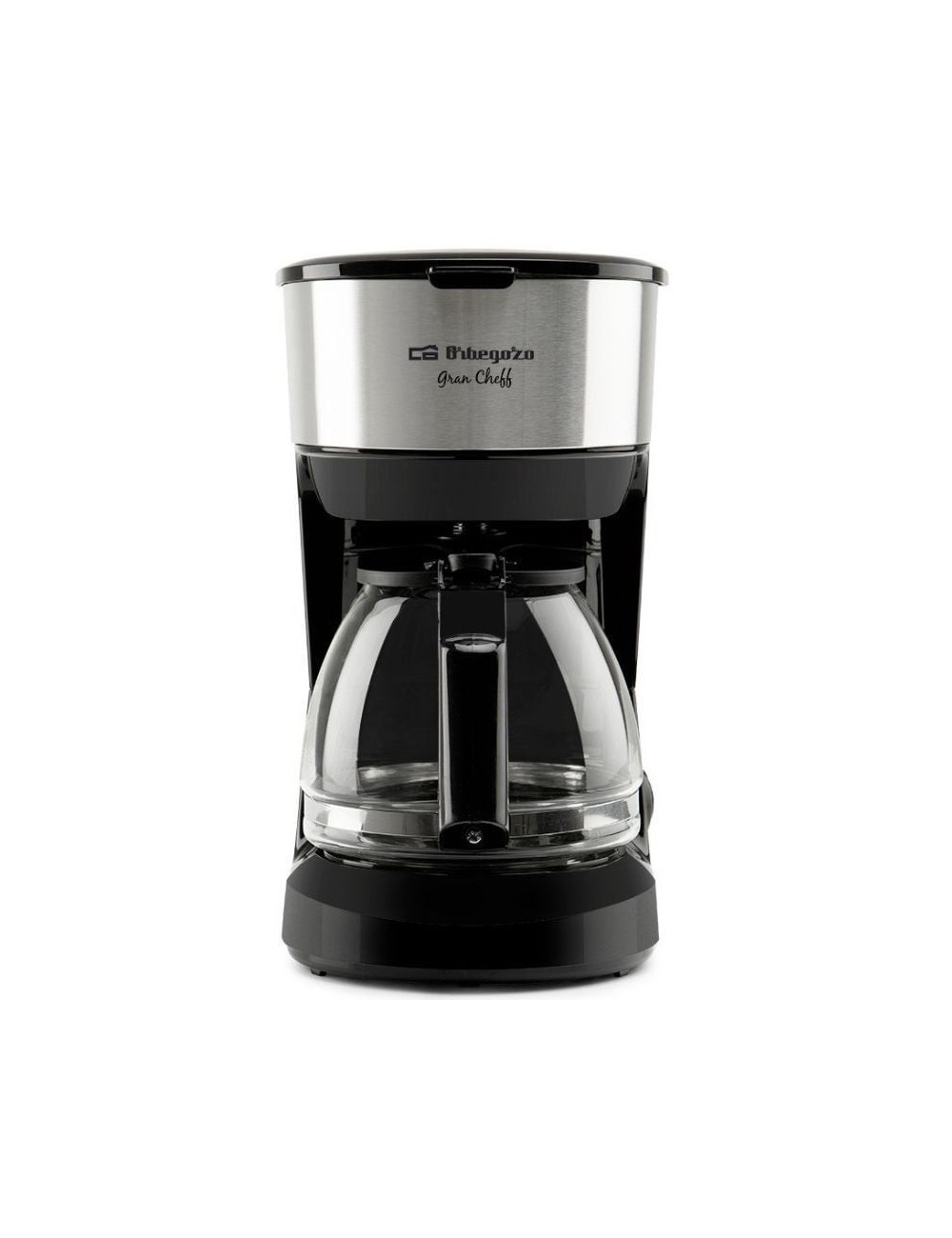 Cafetera de Goteo Orbegozo CG 4506/ 6 Tazas/ Negra y Plata