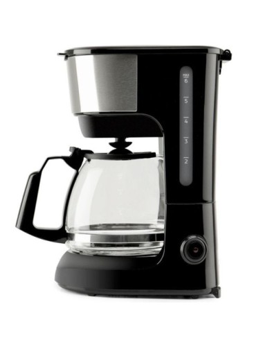 Cafetera de Goteo Orbegozo CG 4506/ 6 Tazas/ Negra y Plata
