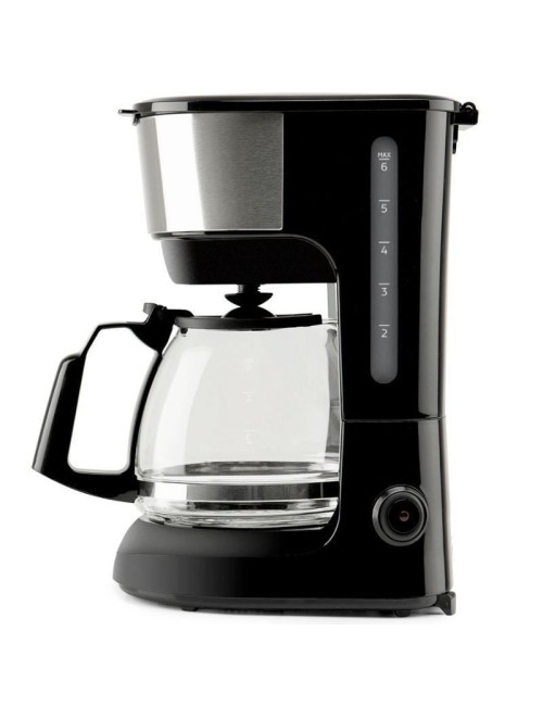 Cafetera de Goteo Orbegozo CG 4506/ 6 Tazas/ Negra y Plata