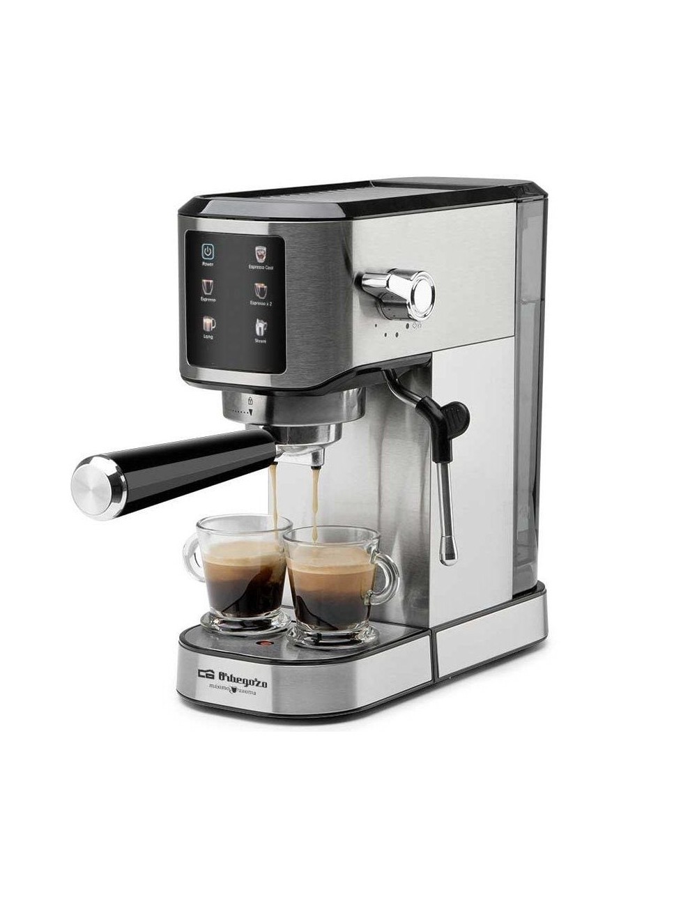 Cafetera Expreso Orbegozo EX 7000/ 1350W/ 20 Bares
