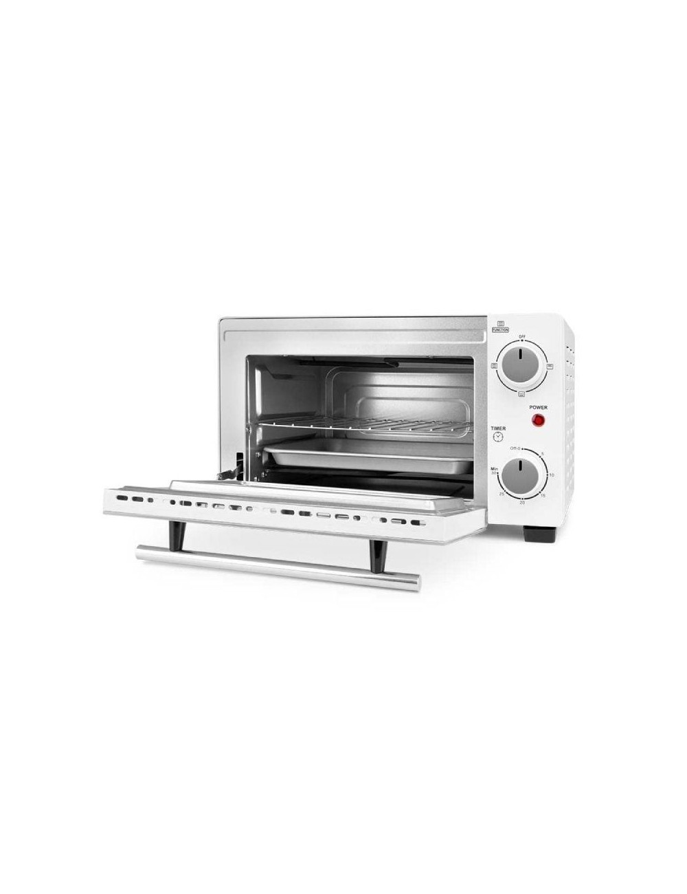 Horno de Sobremesa Orbegozo HO 975/ 800W/ Capacidad 10L/ Blanco