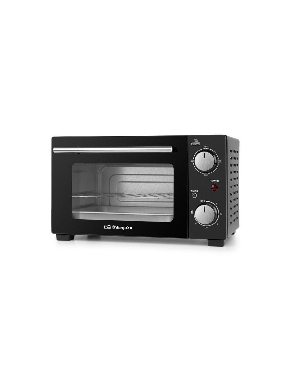 Horno de Sobremesa Orbegozo HO 985/ 800W/ Capacidad 10L/ Negro
