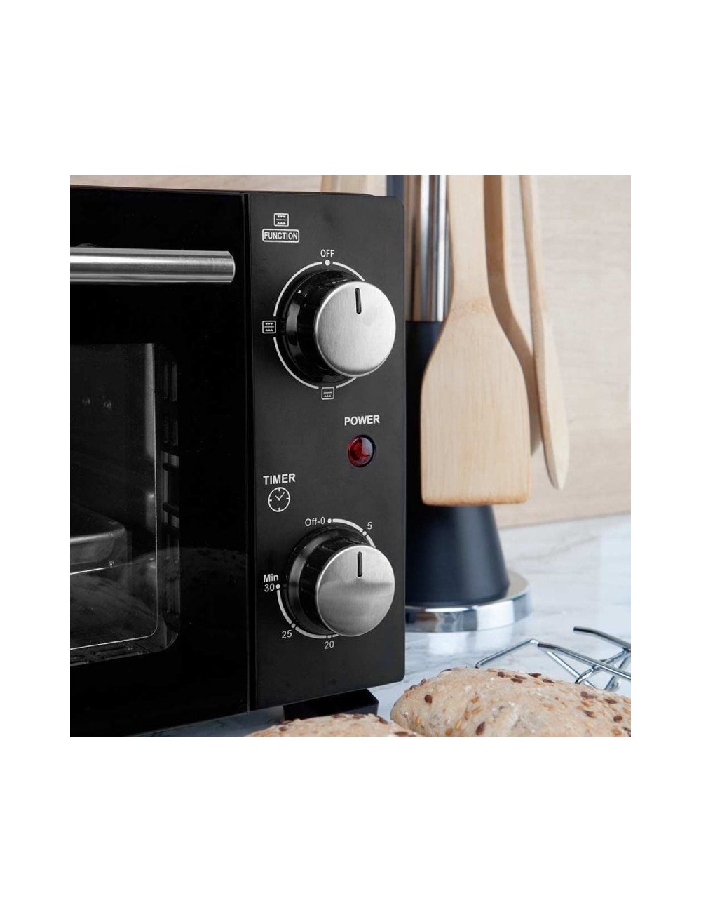 Horno de Sobremesa Orbegozo HO 985/ 800W/ Capacidad 10L/ Negro