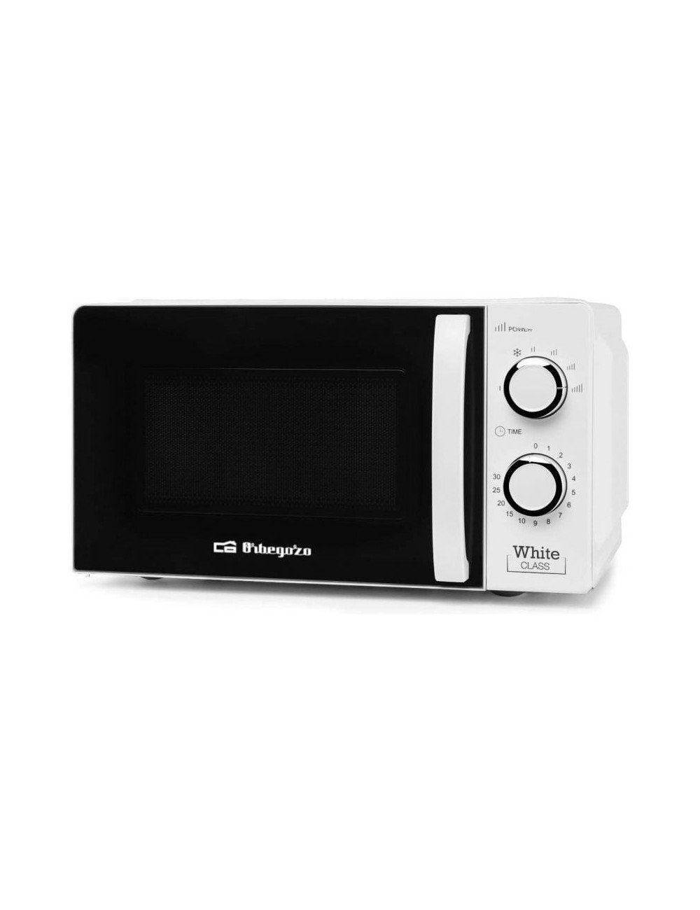 Microondas Orbegozo MI 2115/ 700W/ Capacidad 20L/ Blanco