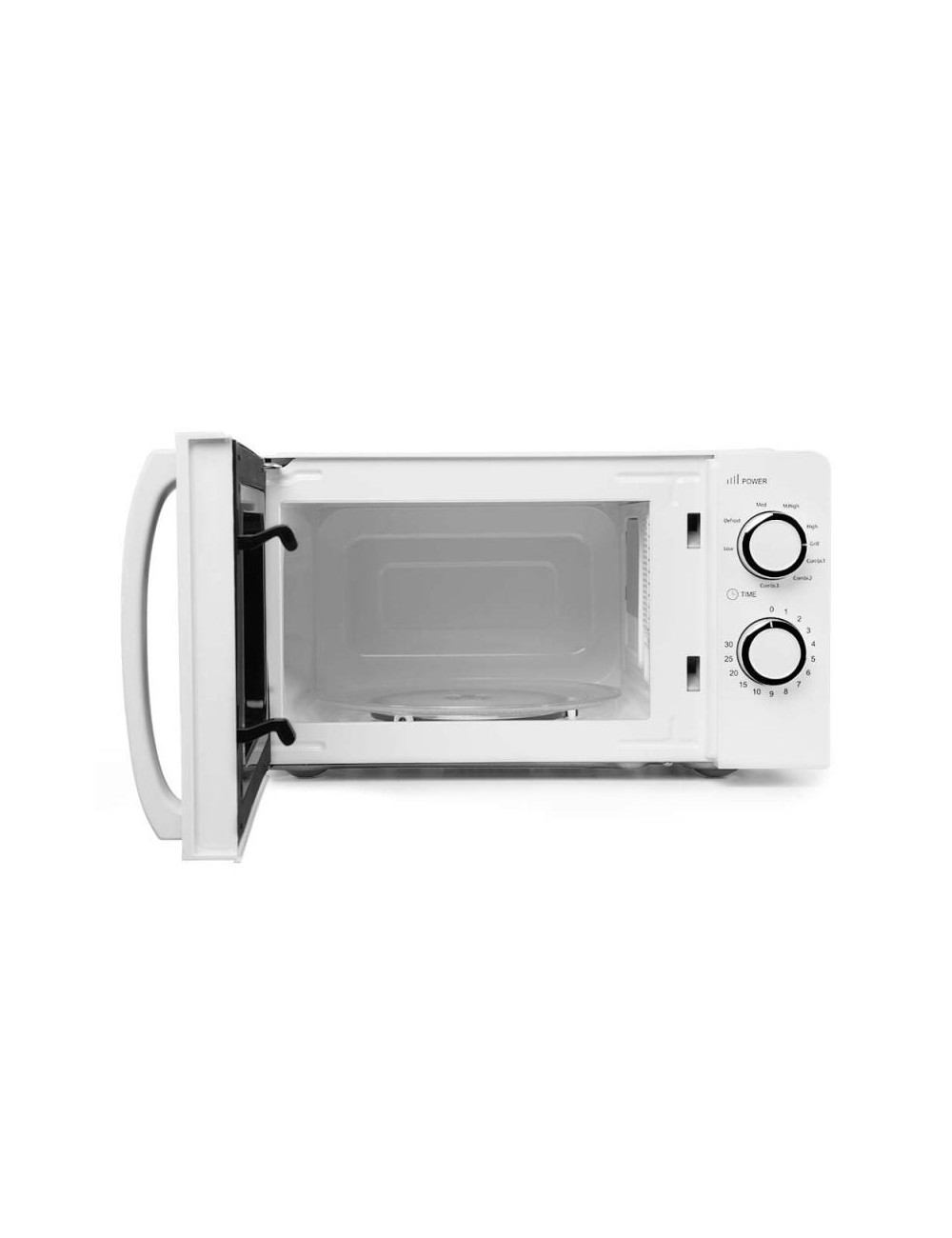 Microondas Orbegozo MIG 2130/ 700W/ Capacidad 20L/ Función Grill/ Blanco
