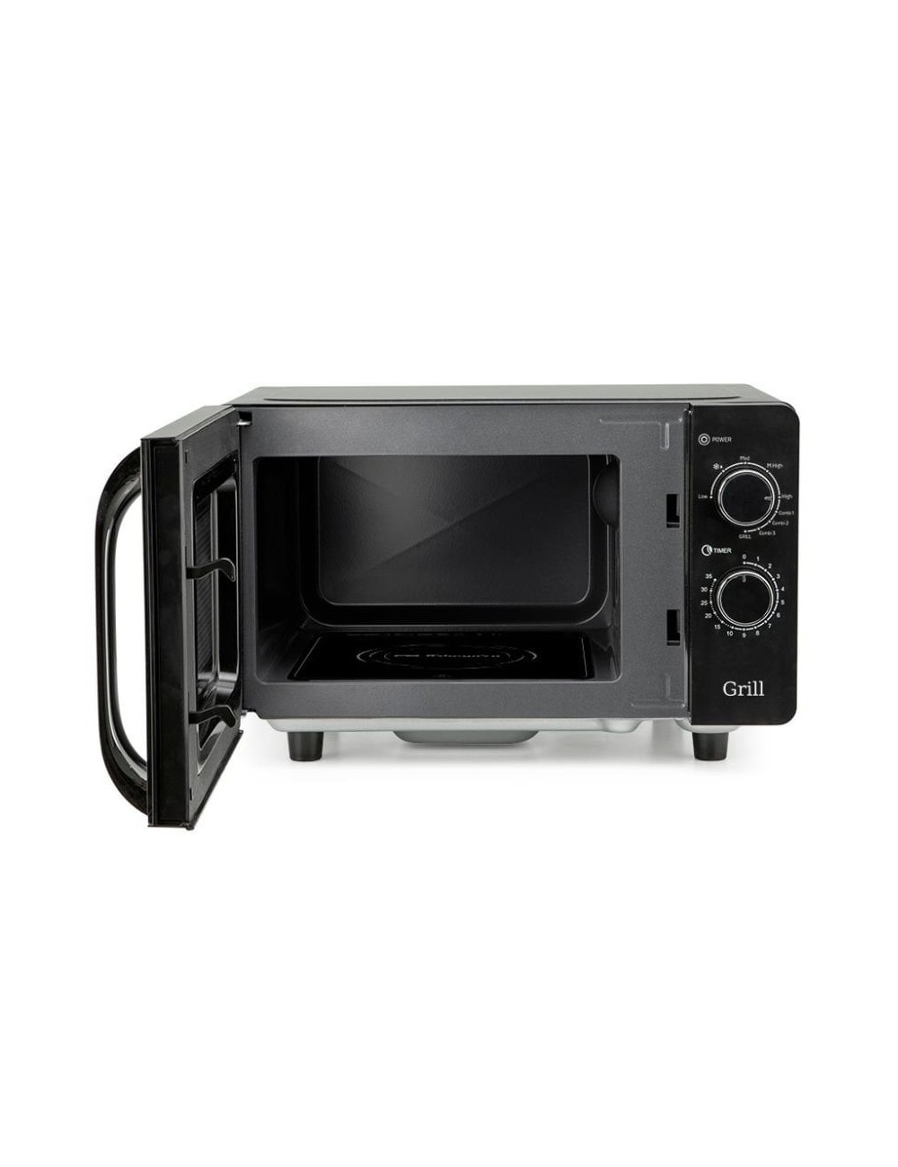 Microondas Orbegozo MIG 2071 CE/ 700W/ Capacidad 20L/ Función Grill/ Negro