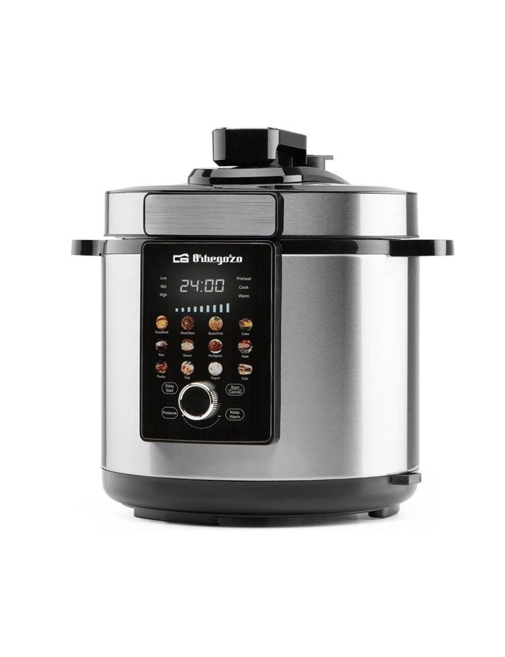 Olla Eléctrica Programable Orbegozo HPE 6500/ 1000W/ Capacidad 6L