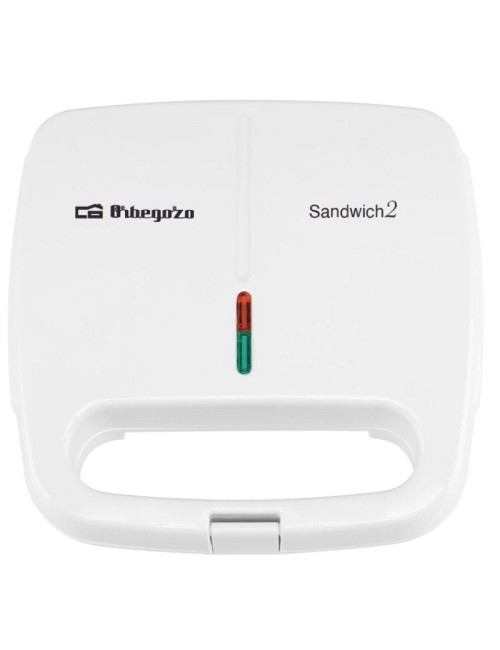 Sandwichera Orbegozo SW 4915/ 800W/ para 2 sandwiches