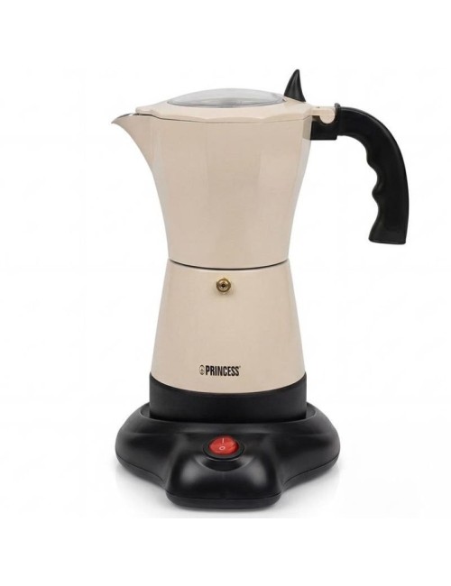 Cafetera Italiana Eléctrica Princess 249431/ 480W/ 6 Tazas
