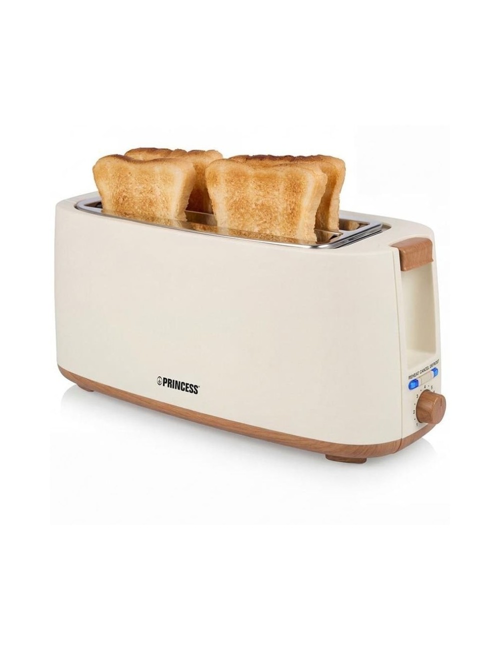 Tostador Princess 142411/ 1400W/ Beige