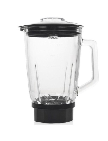 Batidora de vaso Princess Black Steel 212092/ 1000W/ 4 Velocidades/ Capacidad 1.5L