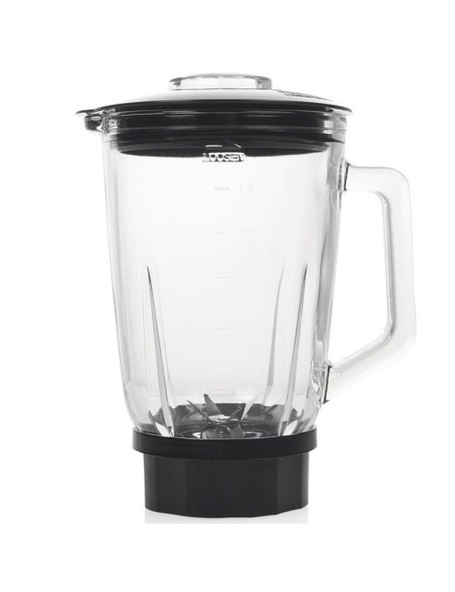Batidora de vaso Princess Black Steel 212092/ 1000W/ 4 Velocidades/ Capacidad 1.5L