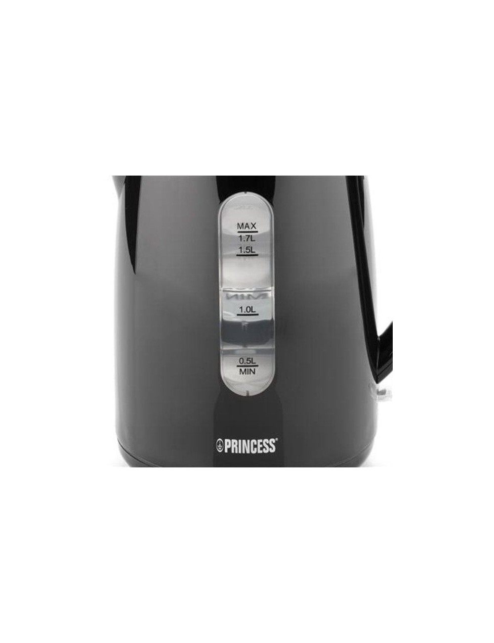 Hervidor de Agua Princess 236017 Black Style/ 2200W/ Capacidad 1.7L