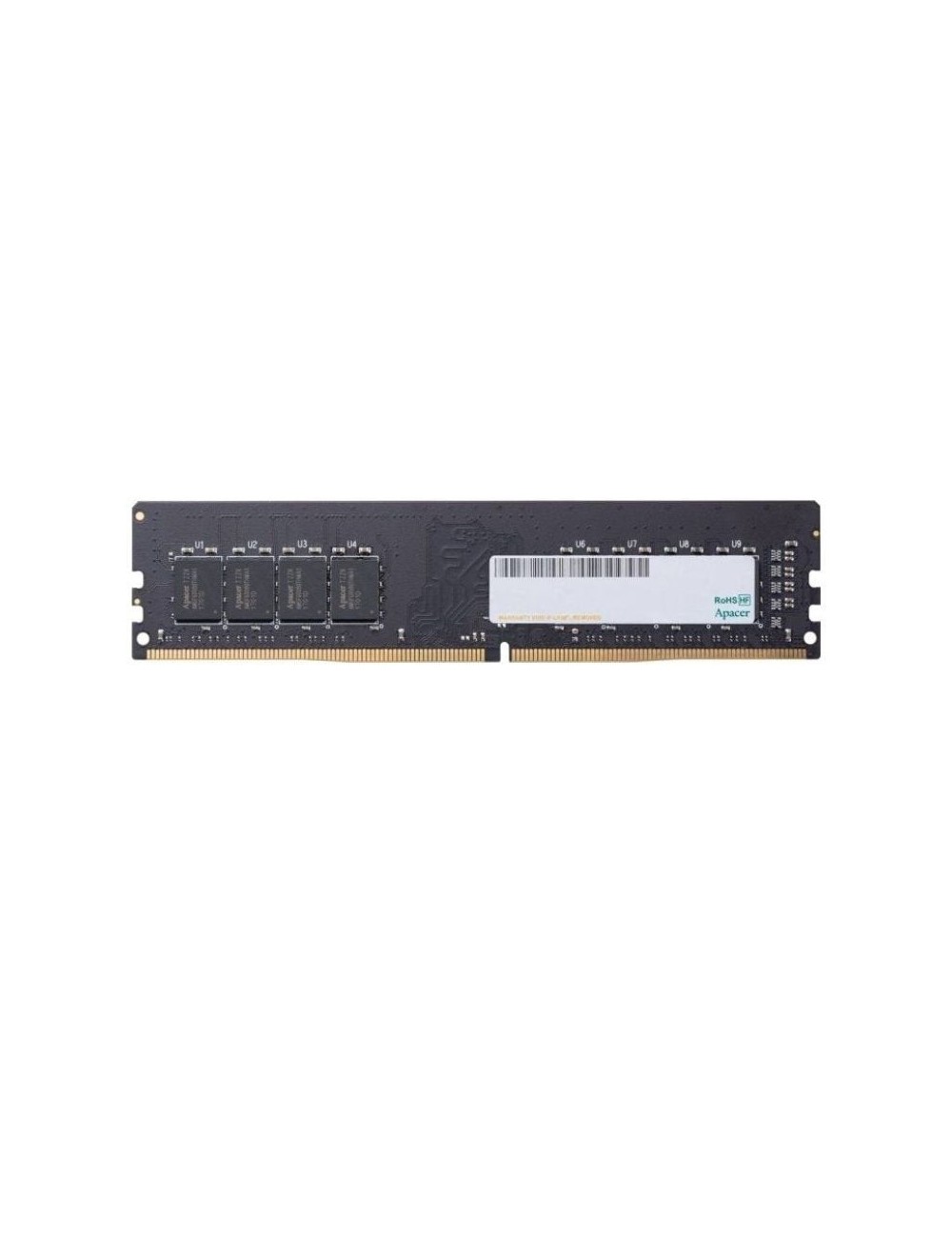Memoria RAM Apacer EL.08G2V.GNH 8GB/ DDR4/ 2666MHz/ 1.2V/ CL19/ DIMM