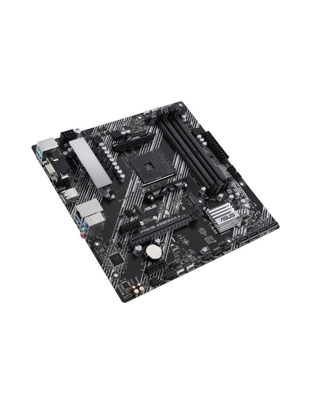 Placa Base Asus Prime A520M-A II/CSM Socket AM4/ DDR4/ PCIe 3.0/ Micro ATX