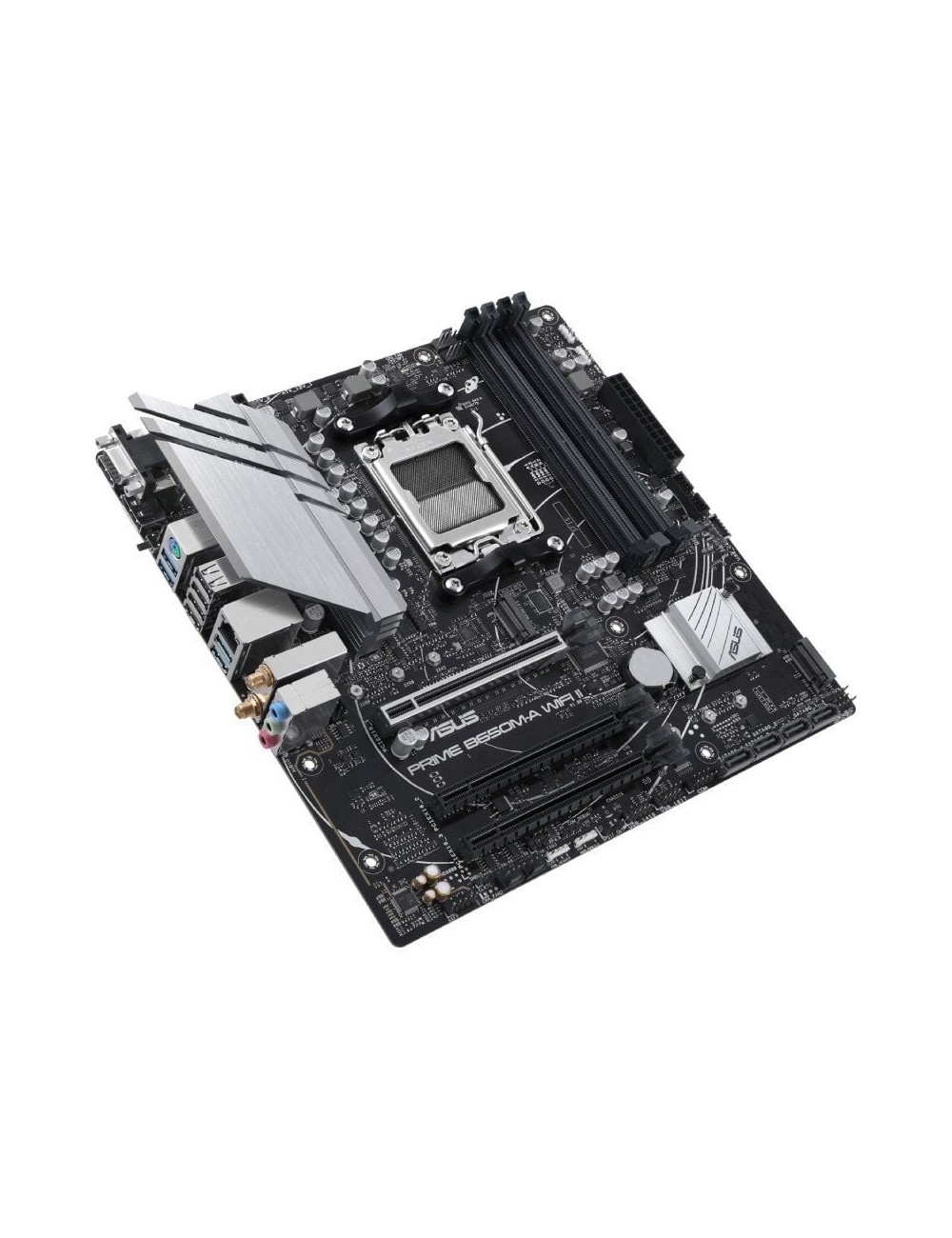 Placa Base Asus Prime B650M-A WIFI II Socket AM5/ DDR5/ PCIe 5.0/ Micro ATX
