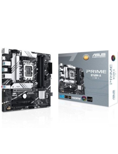 Placa Base Asus Prime B760M-A-CSM Socket 1700/ DDR5/ PCIe 4.0/ Micro ATX