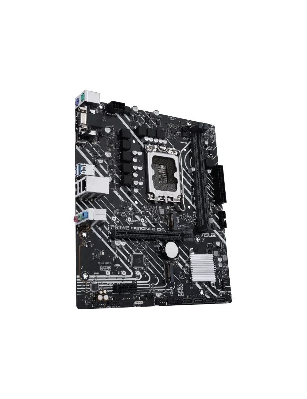 Placa Base Asus Prime H610M-E D4-CSM/ Socket 1700/ DDR4/ PCIe 4.0/ Micro ATX