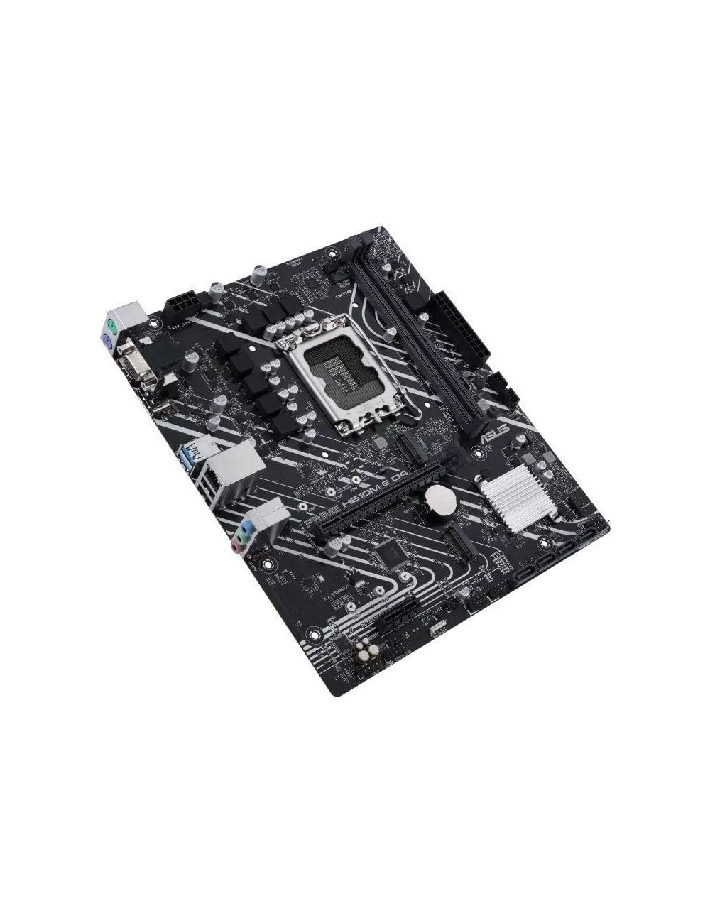 Placa Base Asus Prime H610M-E D4-CSM/ Socket 1700/ DDR4/ PCIe 4.0/ Micro ATX