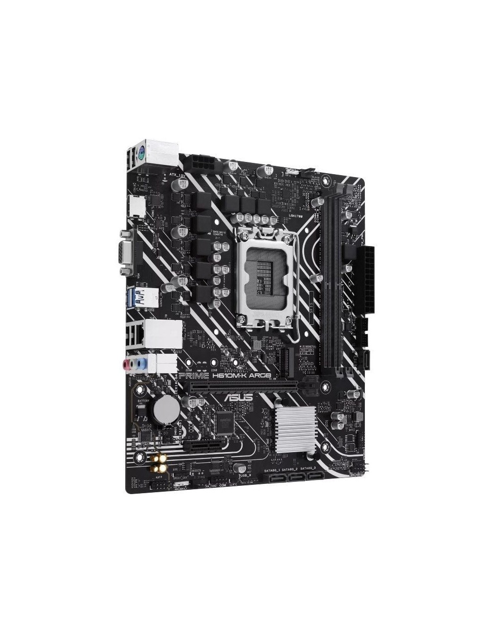 Placa Base Asus Prime H610M-K ARGB Socket 1700/ DDR5/ PCIe 4.0/ Micro ATX