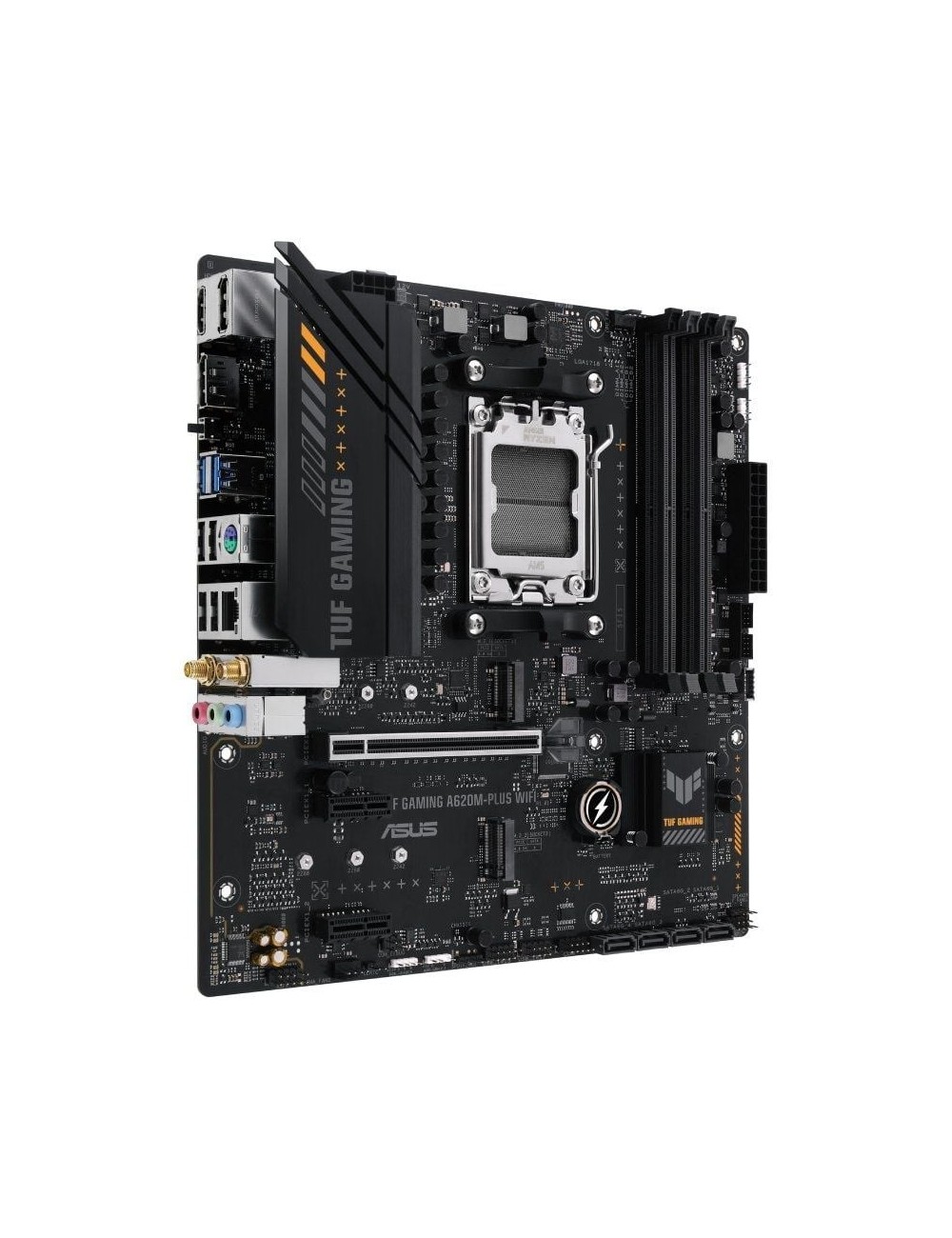 Placa Base Asus TUF GAMING A620M-PLUS WiFi Socket AM5/ DDR5/ PCIe 4.0/ Micro ATX