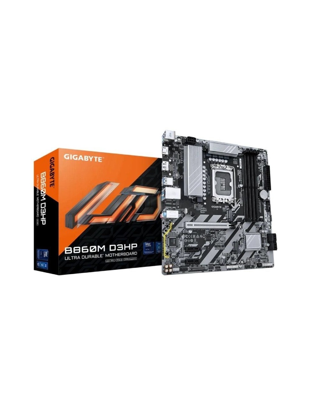 Placa Base Gigabyte B860M D3HP Socket 1851/ DDR5/ PCIe 5.0/ Micro ATX