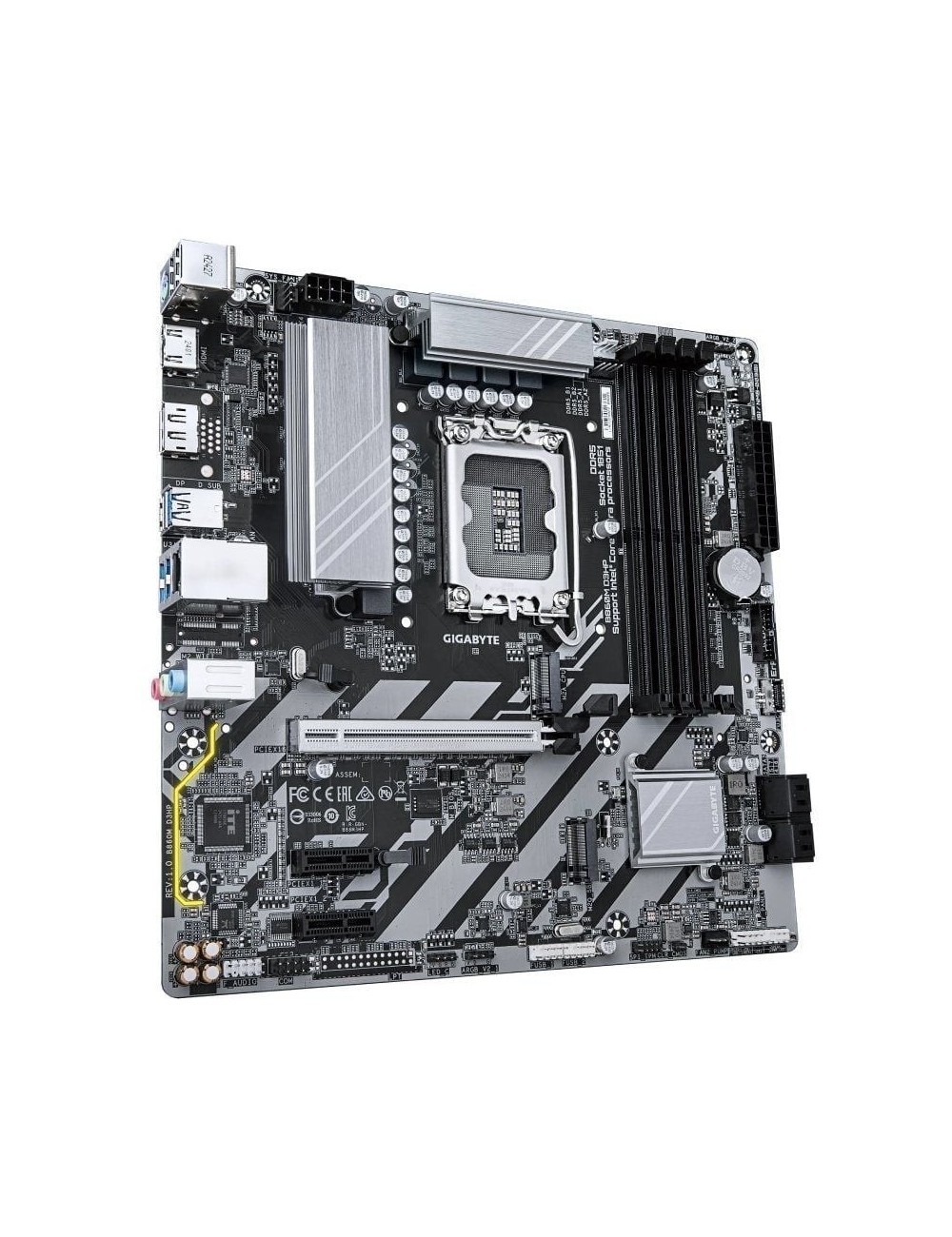 Placa Base Gigabyte B860M D3HP Socket 1851/ DDR5/ PCIe 5.0/ Micro ATX
