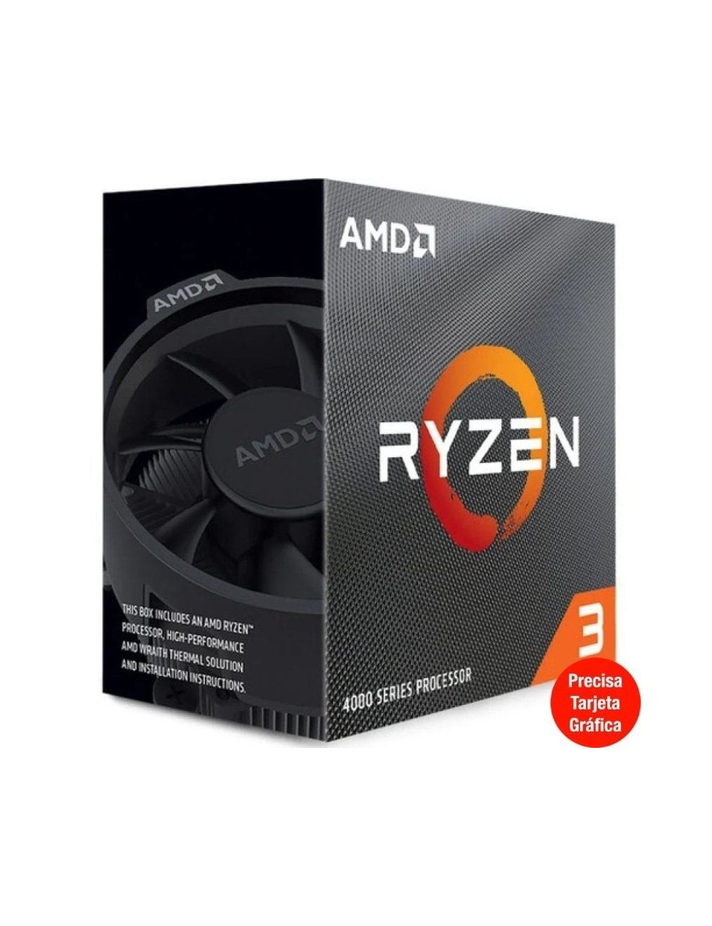 Procesador AMD Ryzen 3 4100 3.80GHz Socket AM4