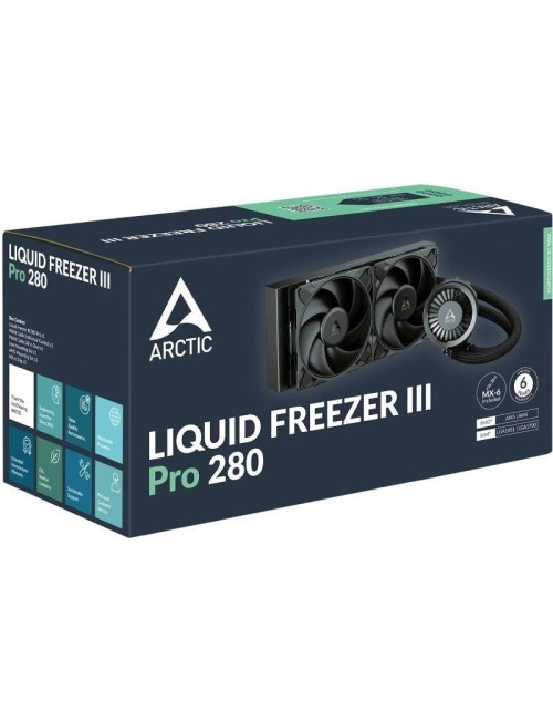 Sistema de Refrigeración Líquida Arctic Liquid Freezer III Pro 280/ Negro