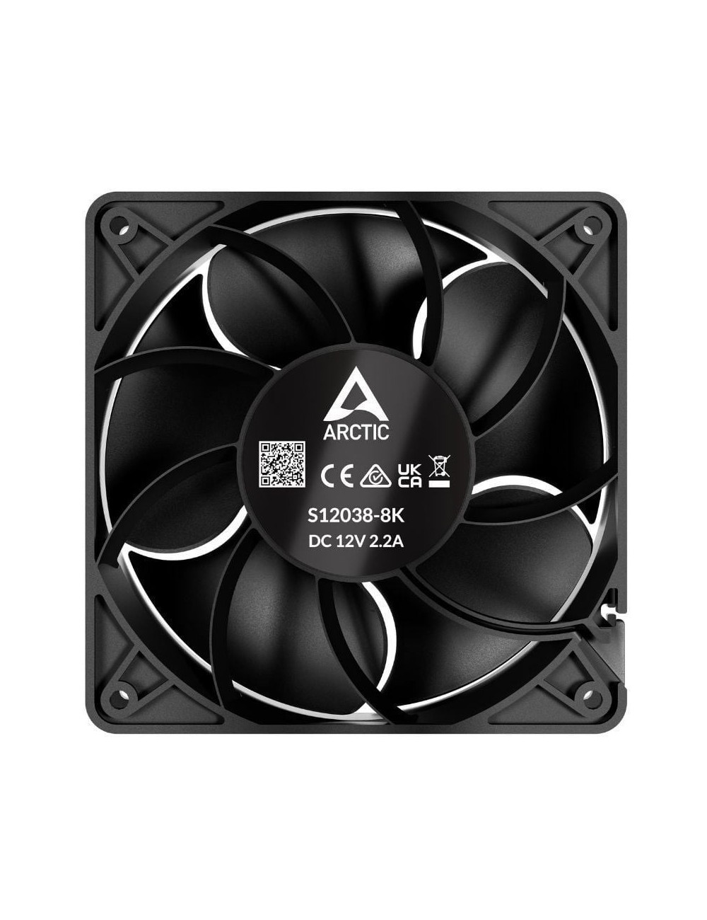 Ventilador Arctic S12038-8K/ 12cm